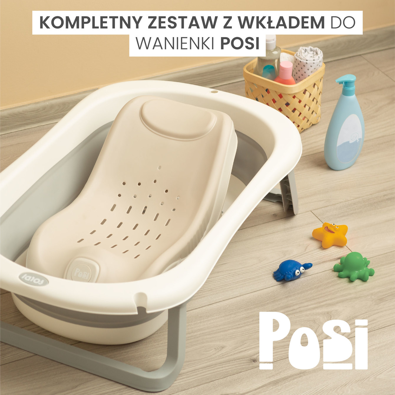 wanienka składana dla noworodka