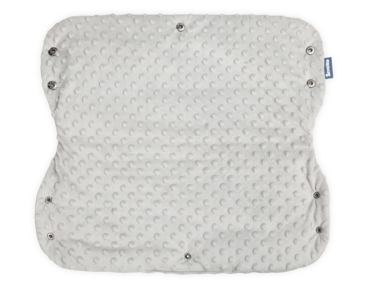 ND33_SILLO-8510 MUFKA DO WOZKA MINKY - BLACK