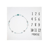 MUSLIN PHOTO MAT 120X120 BOHO WHITE
