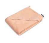BATH COVER CREPE TEDDY 100X100 DIRTY PINK
