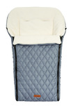 QUILTED SLEEPING BAG FLEECE GRAPHITE