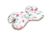 Butterfly Pillow – birds retro pink