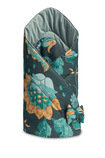 Baby Nest Cone Wrap VELVET PARADISE EMERALD 75x75