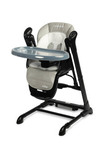 HIGH CHAIR + SWING INDIGO BLACK GREY