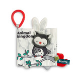 BLACK&WHITE TEXTILE BOOK OWL