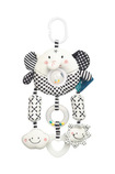 BLACK&WHITE TRAVEL TOY ELEPHANT