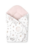 BABY WRAP COTTON CIRCUS PINK 75X75