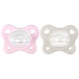175413 PACIFIER PHYSIOFORMA DUAL SOFT 2-6M 2PCS PINK