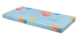 Cot Insert leaves blue 120x60
