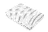 PRINTED BEDSHEET DOTS GREY 60X120