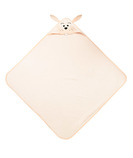 WATERFRIENDS BATH COVER 100x100 RABBIT PINK