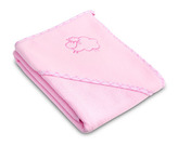 Lamb soft bath towel – pink