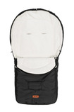 STROLLER SLEEPING BAG FLEECE BLACK (95x40)