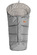 SLEEPING BAG COMBI 3in1 FLEECE GREY