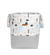 BASKET FOR TOYS MEDIUM 35x47 DEERS GREY
