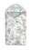 CARRY COT SWADDLE BLANKET WAFFLE DEERS MINT