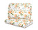TWO-ELEMENT BEDDING PEONY 100X135 CM