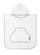 BATH PONCHO WHITE