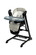 HIGH CHAIR + SWING INDIGO BLACK GREY