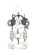 BLACK&WHITE TRAVEL TOY KITTEN