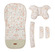 WKŁADKA DO WÓZKA DELUXE VELVET BLOOM BEIGE