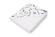 BATH COVER CREPE 100X100 WHITE