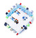 Cuddle Pillow - vehicles blue
