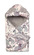 CARRY COT SWADDLE BLANKET WAFFLE INDIA GRAPHITE