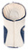 Carrier seat sleeping bag – navy/beige polar fleece