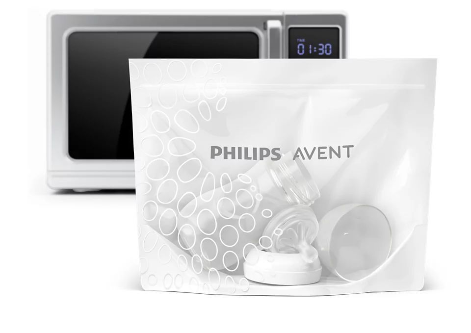 Philips Avent Buste Sterilizzazione Microonde - 5 Sacchetti Per Biberon E Tiralatte - Foto 10