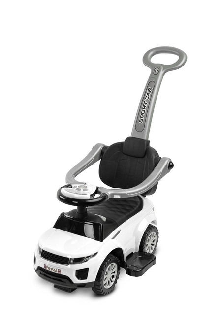 RIDE-ON TOY SPORT CAR WHITE