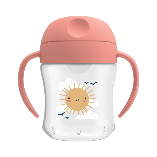 TC61003 SOFT SPOUT MUG 180ML PINK 6+