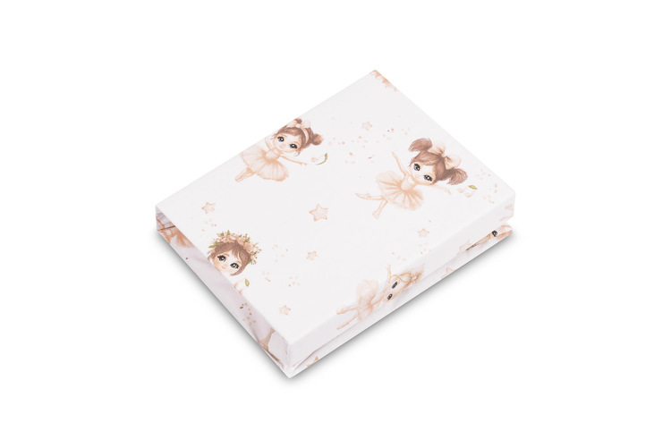 PRINTED BEDSHEET BALLERINAS PINK 60X120 CM