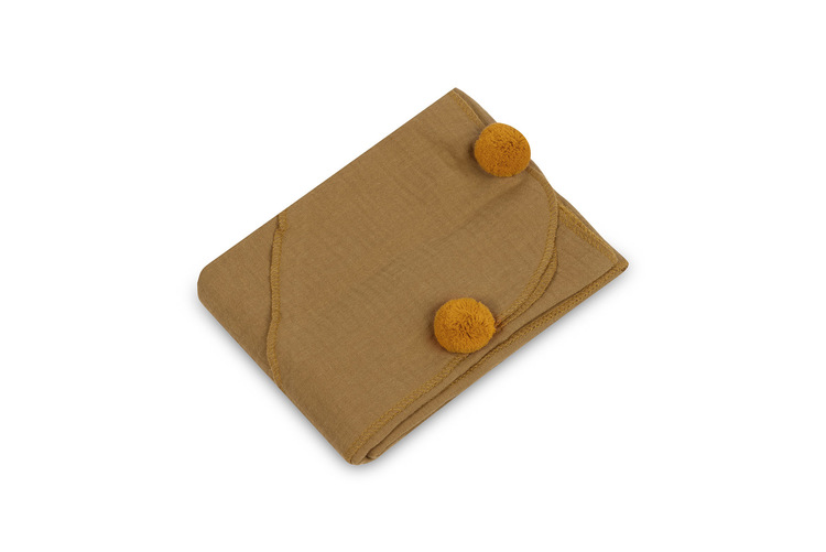BATH COVER CRINKLED MUSLIN 75X75 EG-0201
