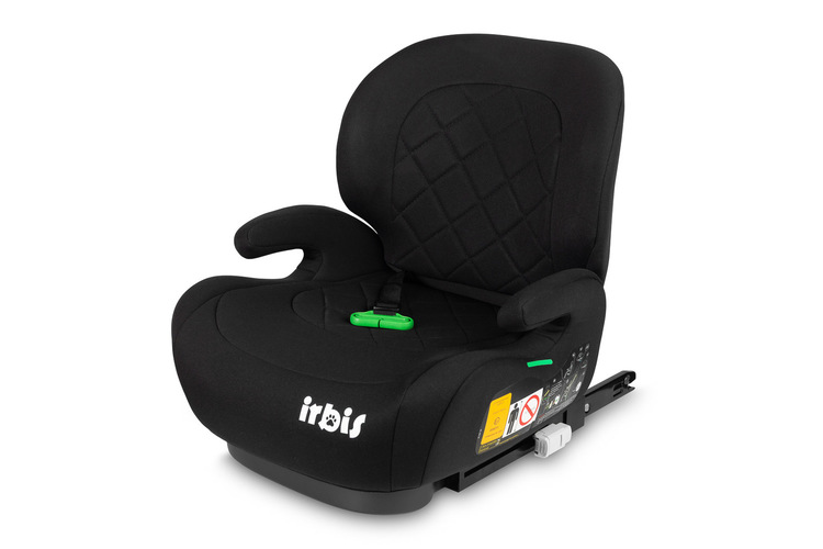 FOTELIK IRBIS I-SIZE BLACK (125-150)
