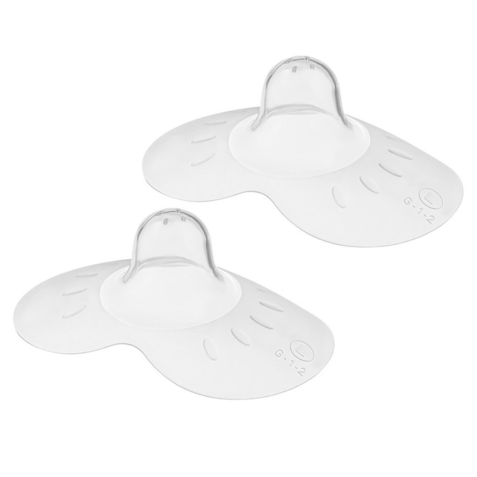 A0699 BREAST COVERS WITH CASE 2PCS L