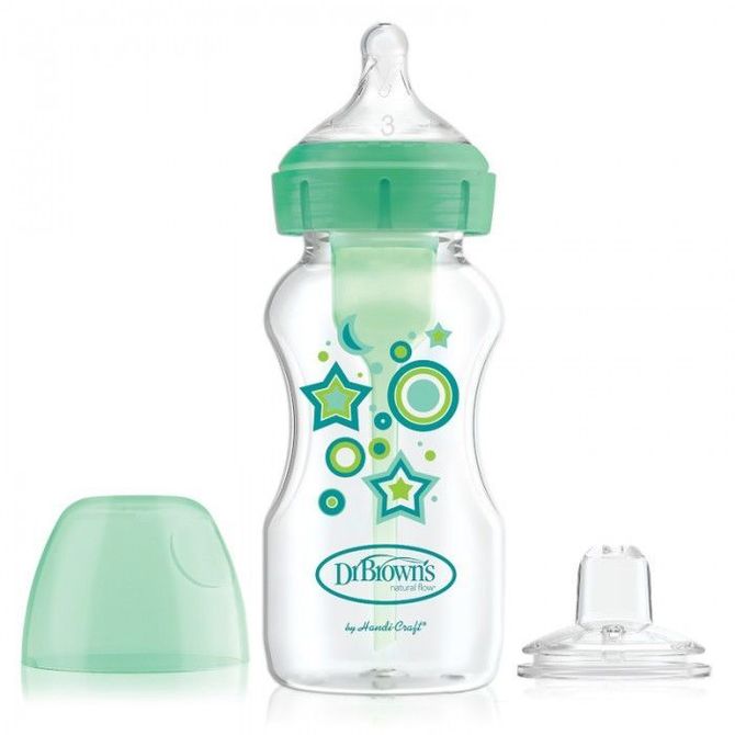 WB91606 BOTTLE TO CUP SET 270ML GREEN