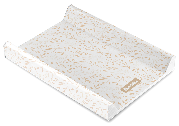 SOFT CHANGING PAD BEIGE LEAF