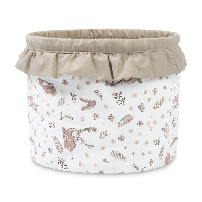 BASKET FOR TOYS S FOREST BEIGE