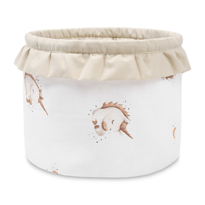 KOSZ NA ZABAWKI S UNICORN BEIGE