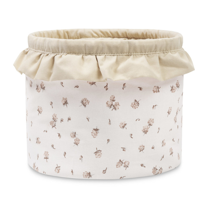 BASKET FOR TOYS S ROSE BEIGE