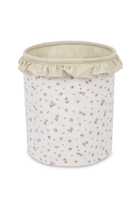 BASKET FOR TOYS M ROSE BEIGE