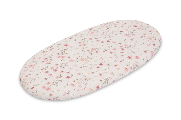 PRZEŚCIERADŁO DO WÓZKA BAWEŁNA BLOOM PINK 35X75