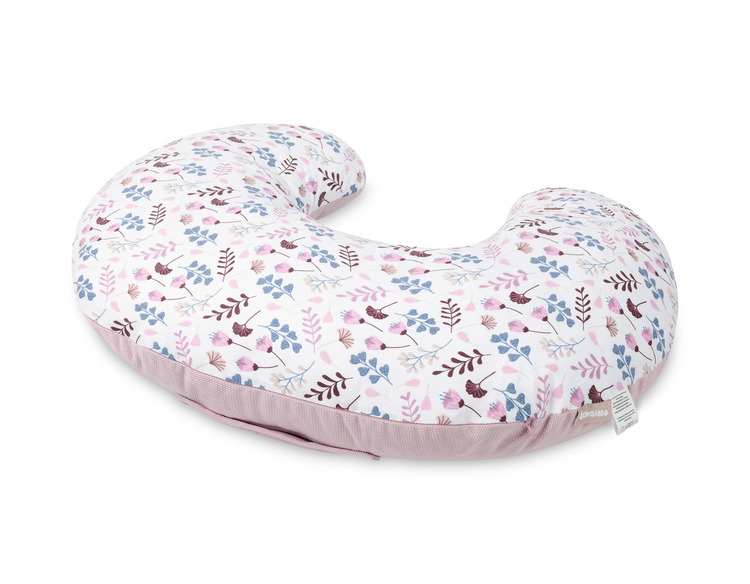 FEEDING PILLOW VELVET TWIGS PINK