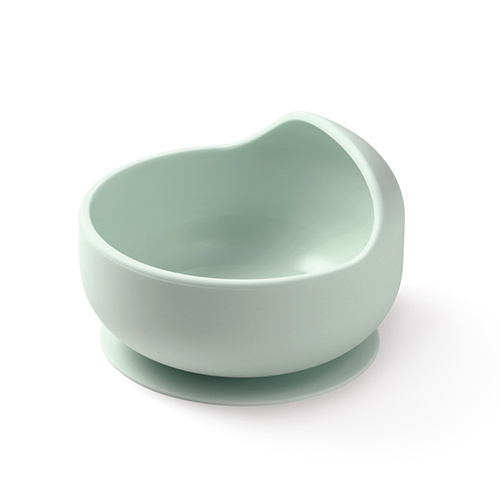 1481/03 MINT SILICONE BOWL WITH SUCTION CUP