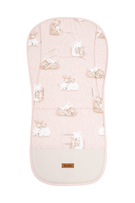 STROLLER INSERT MUSLIN BEAR AND RABBIT