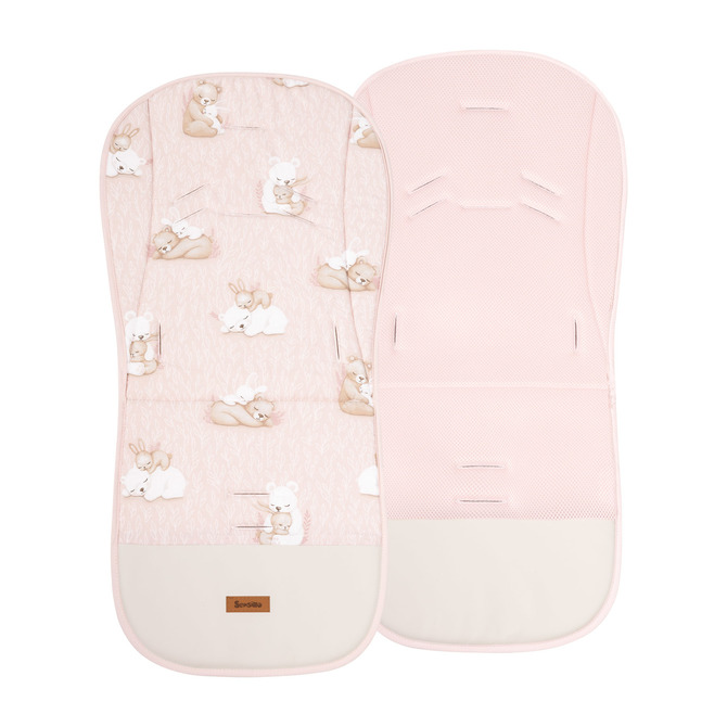 STROLLER INSERT 3D BEAR AND RABBIT