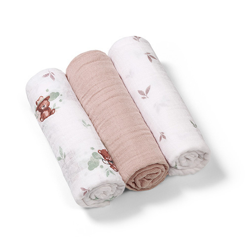 348/14 SUPER SOFT BEIGE MUSLIN DIAPERS