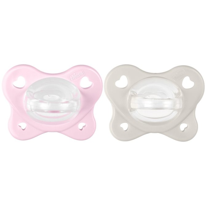 175413 PACIFIER PHYSIOFORMA DUAL SOFT 2-6M 2PCS PINK