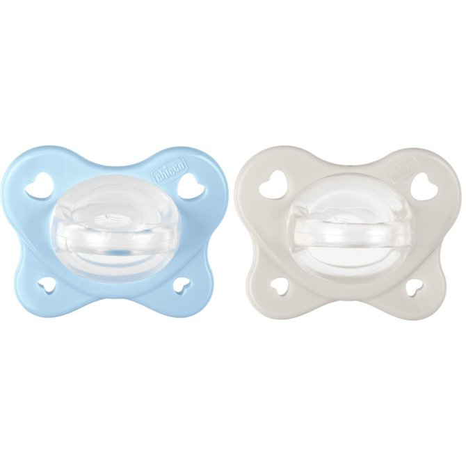 175444 PACIFIER PHYSIOFORMA DUAL SOFT 2-6M 2PCS BLUE